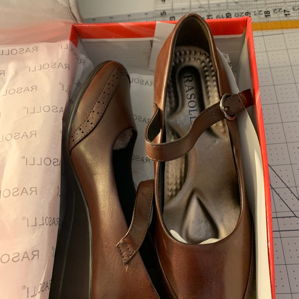 Brown Mary Janes